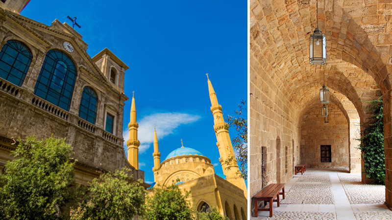 Katedralen Saint George i Beirut, Libanon.
